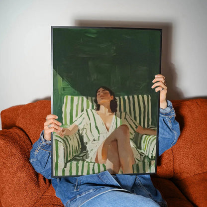 Emerald Abstract Female