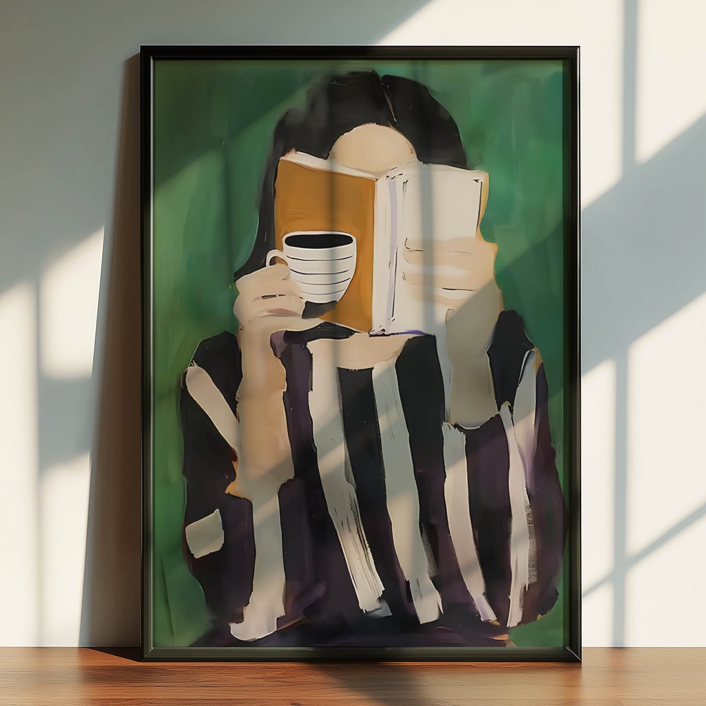 Reading with Coffee