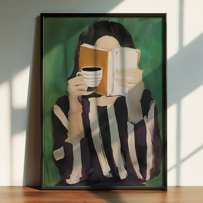 Reading with Coffee