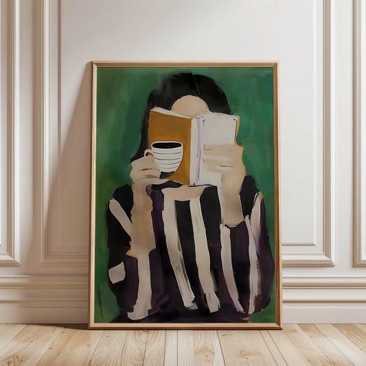 Reading with Coffee