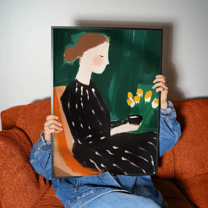 Emerald Abstract Female