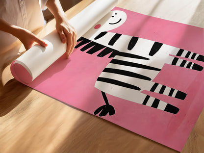 Cartoon Zebra