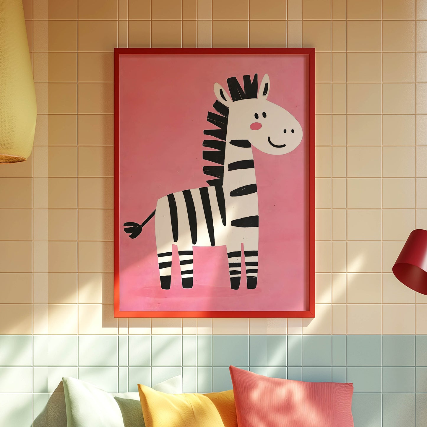 Cartoon Zebra