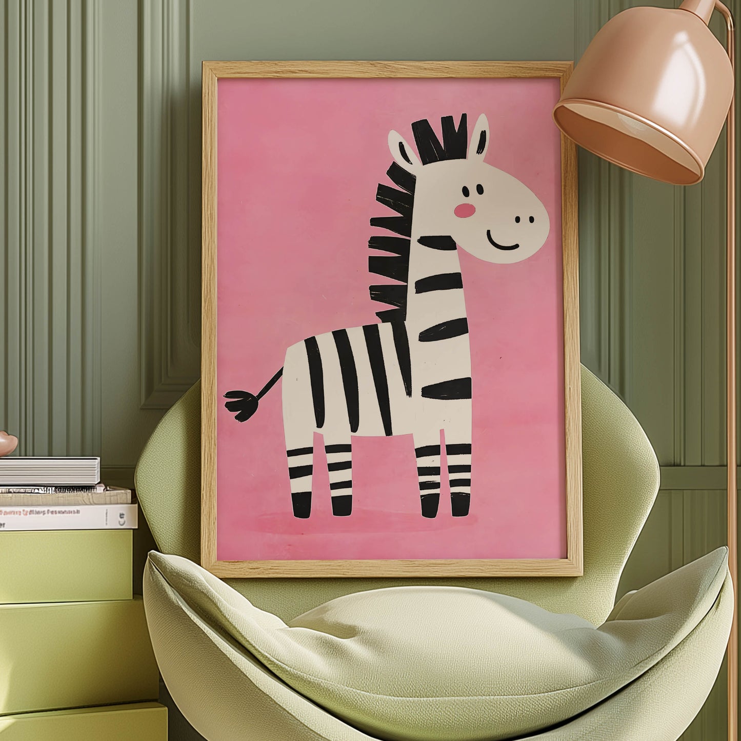 Cartoon Zebra