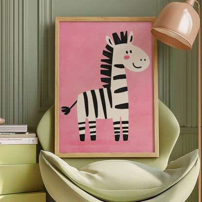 Cartoon Zebra