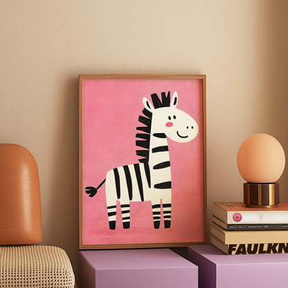 Cartoon Zebra