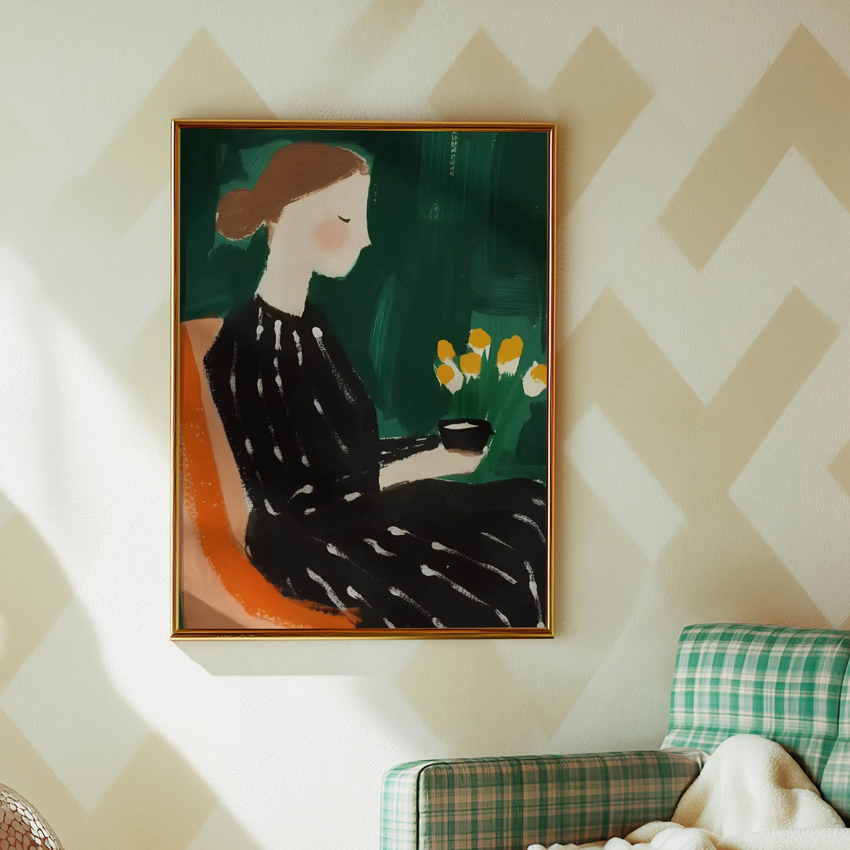 Emerald Abstract Female