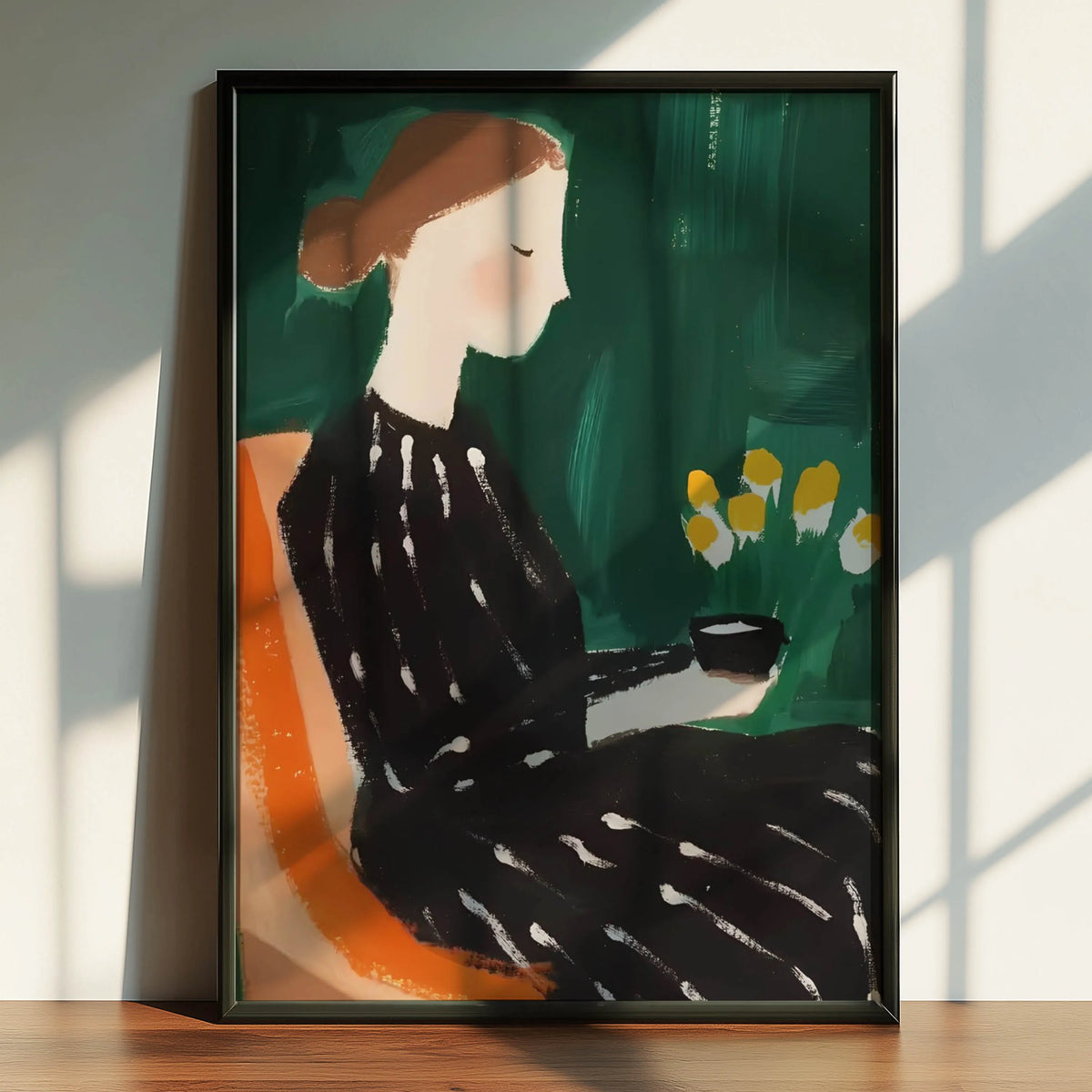 Emerald Abstract Female
