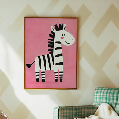 Cartoon Zebra