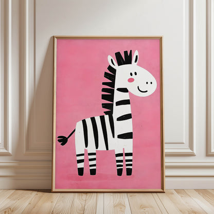 Cartoon Zebra