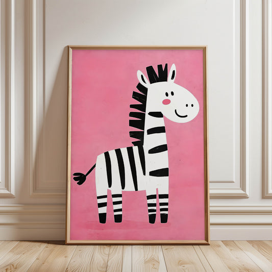 Cartoon Zebra