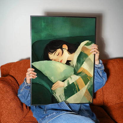 Emerald Abstract Female