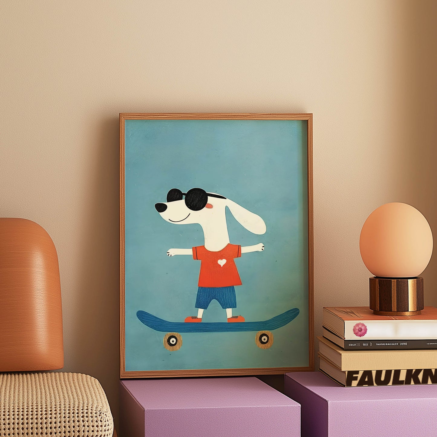 Dog Skateboarder