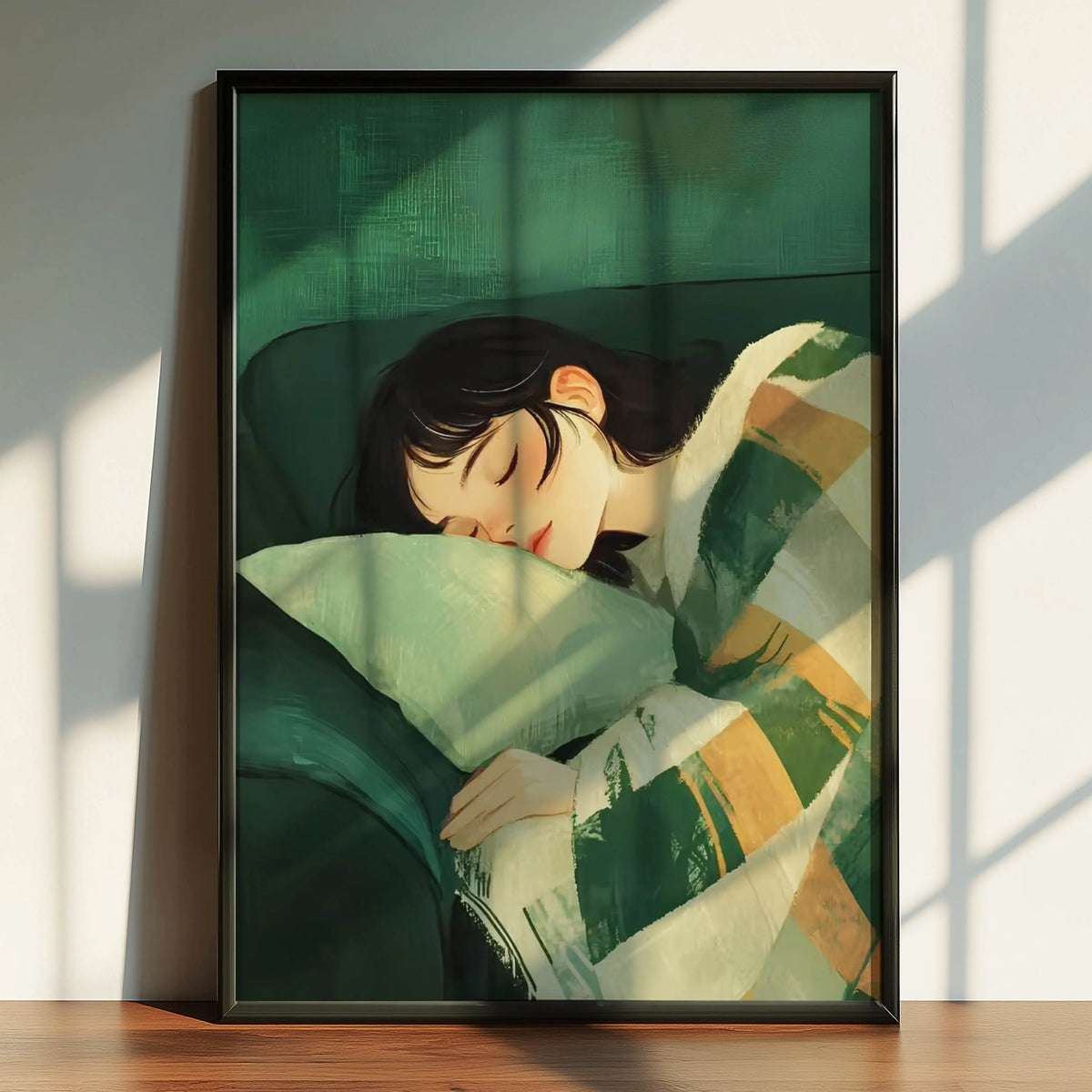 Emerald Abstract Female