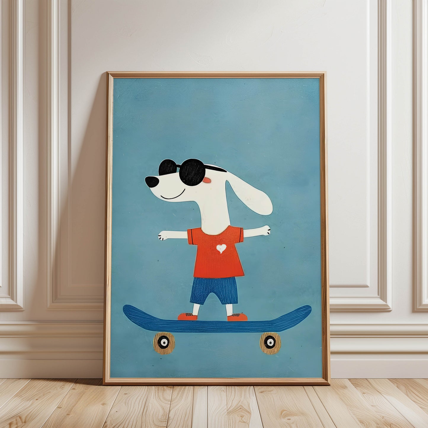 Dog Skateboarder