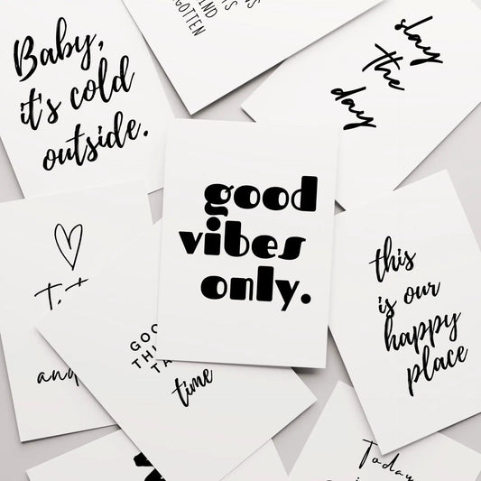 Black & White Funny Quote