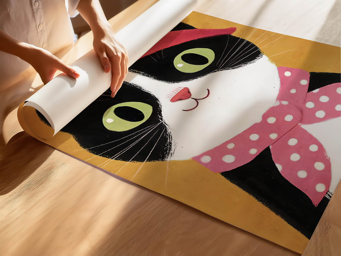French Cat Beret