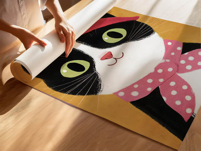 French Cat Beret