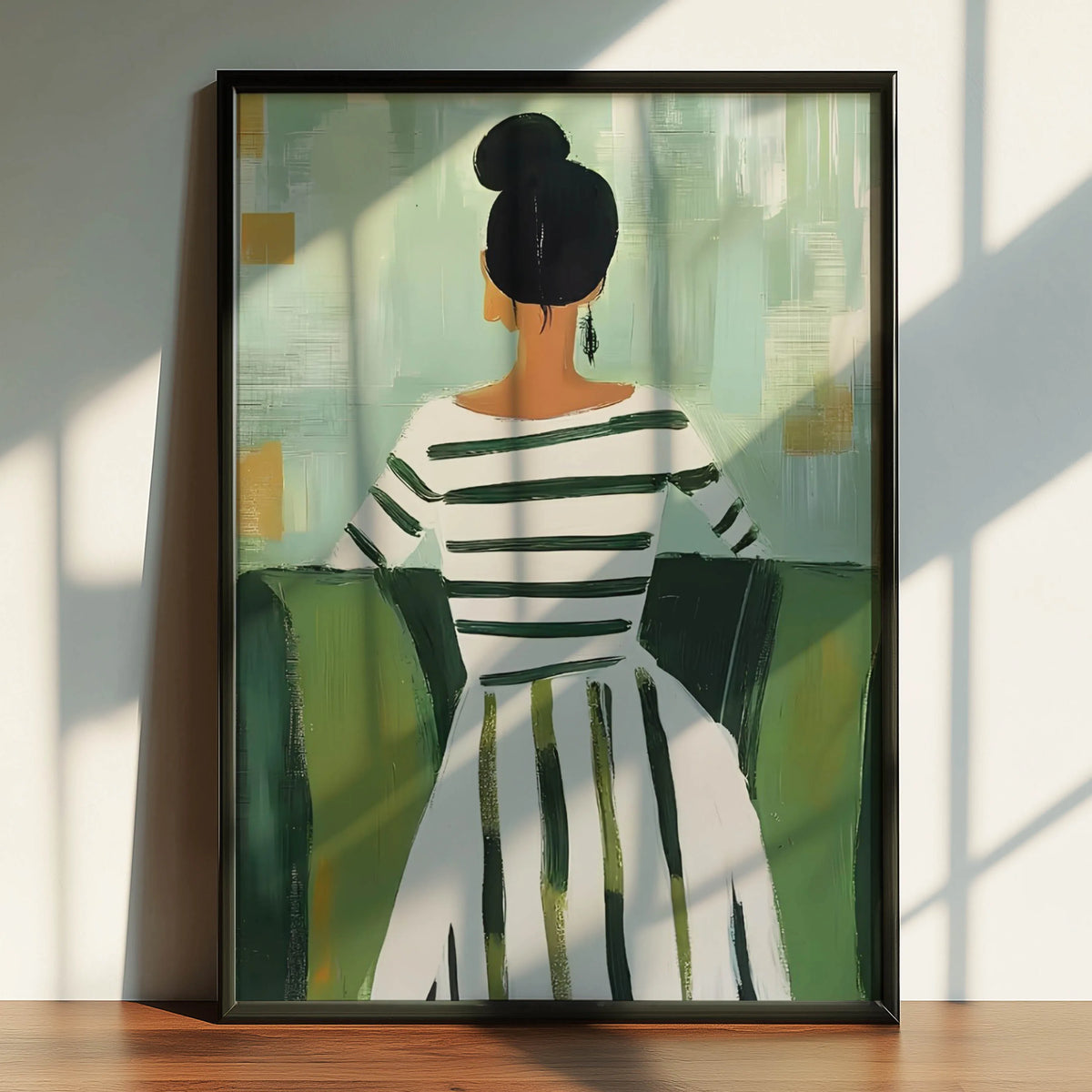 Emerald Abstract Female