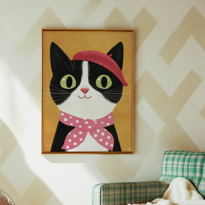 French Cat Beret