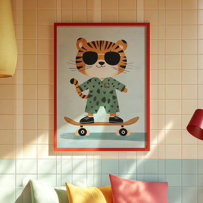 Tiger Skater Sunglasses
