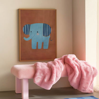 Blue Striped Elephant