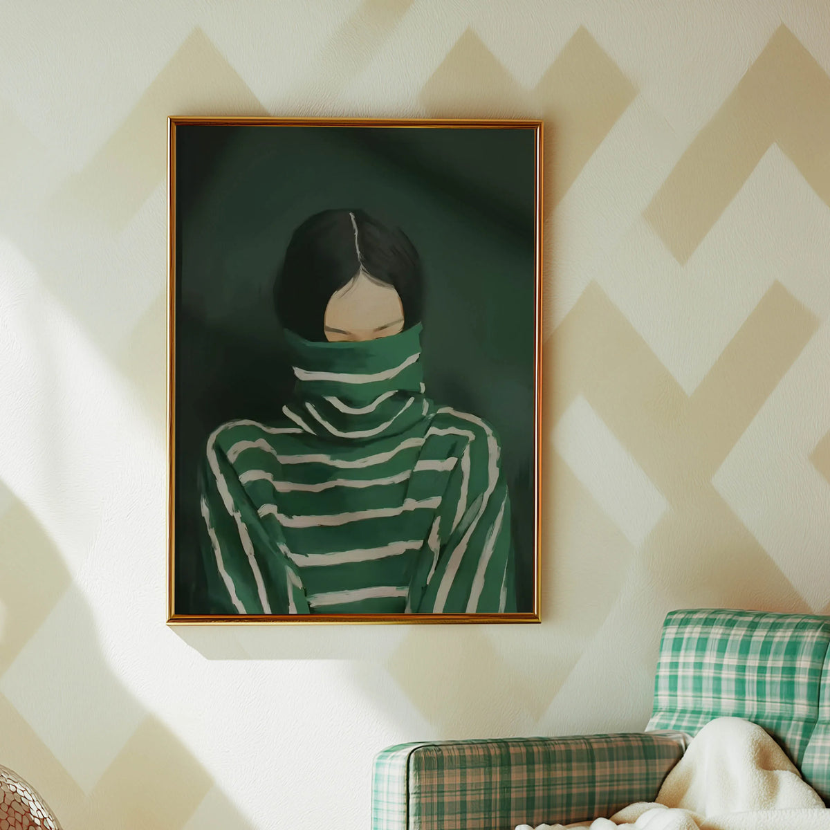 Emerald Abstract Female