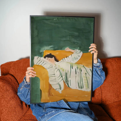 Emerald Abstract Female
