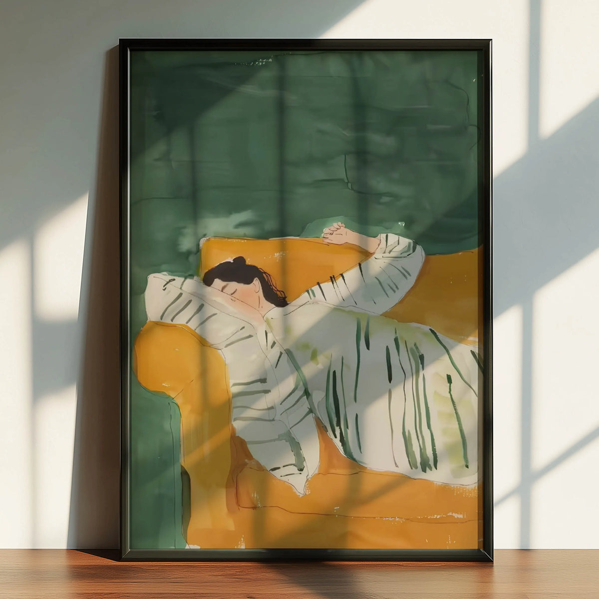 Emerald Abstract Female