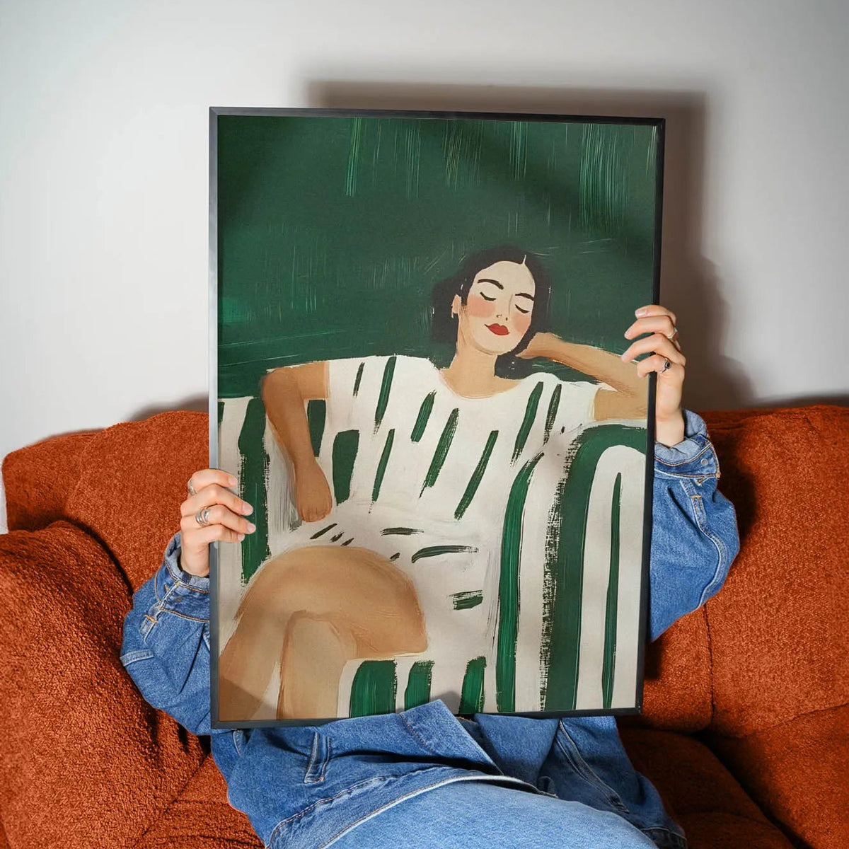 Emerald Abstract Female