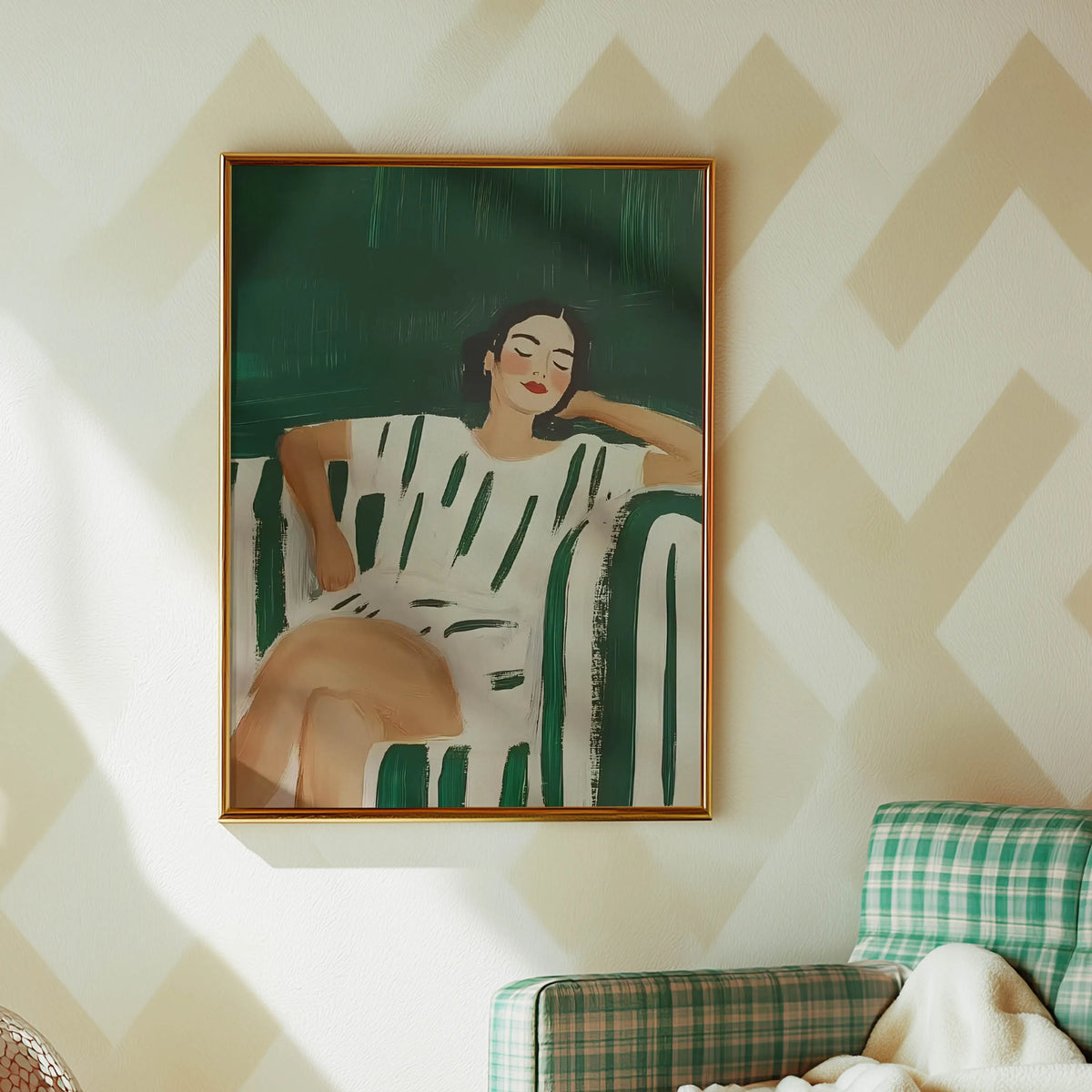 Emerald Abstract Female