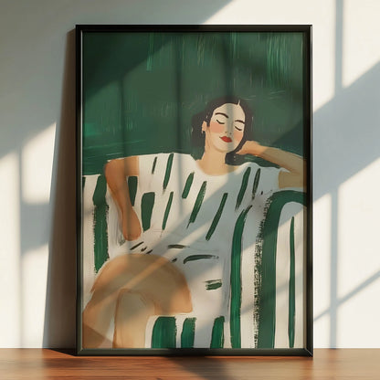 Emerald Abstract Female