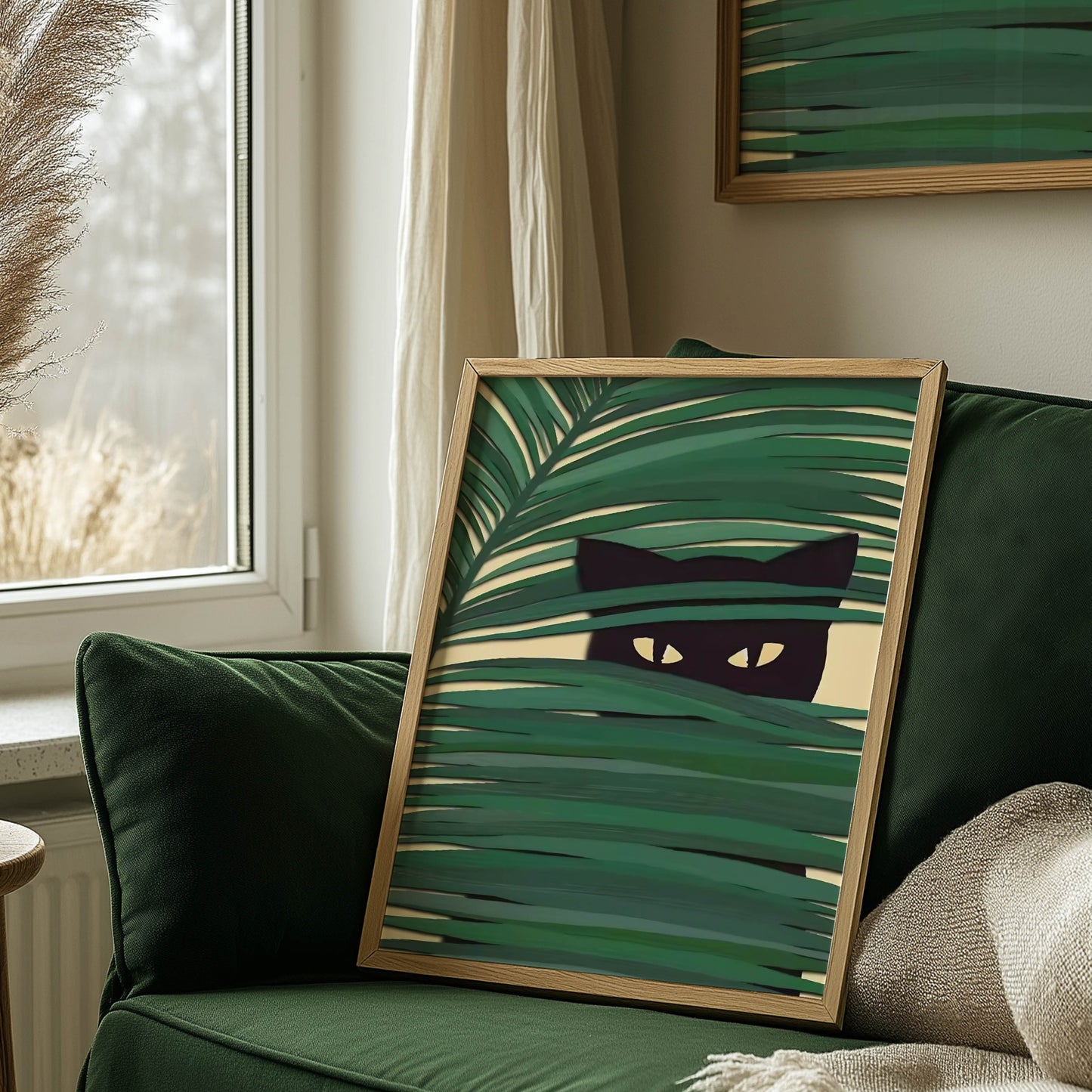 Cat Palm Leaves