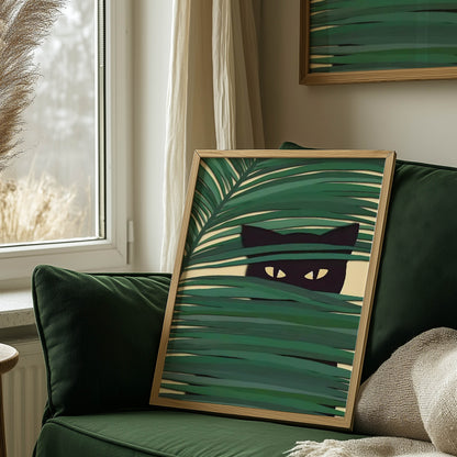 Cat Palm Leaves