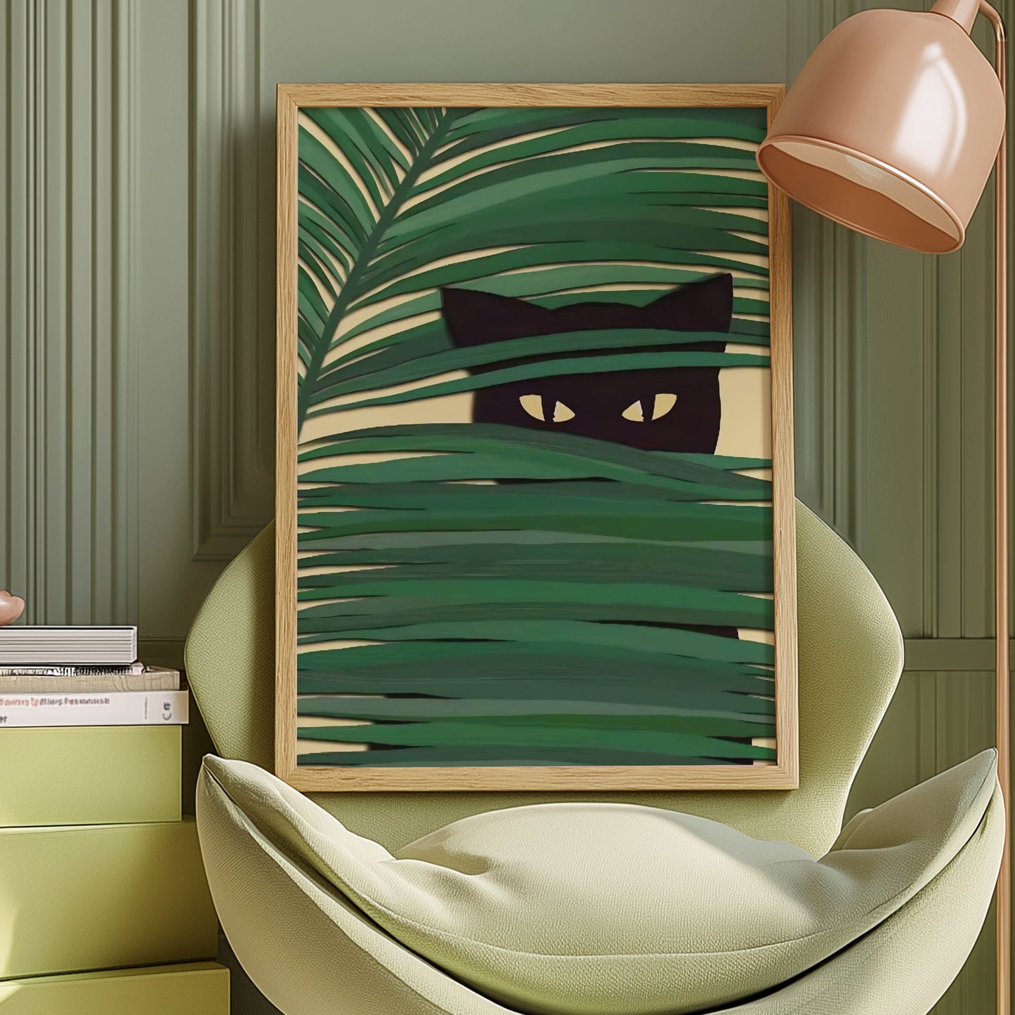 Cat Palm Leaves