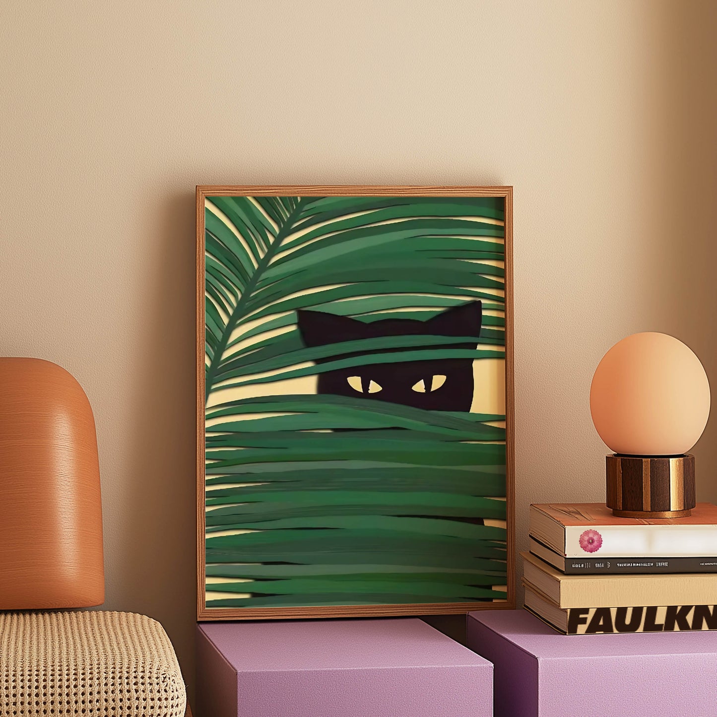 Cat Palm Leaves