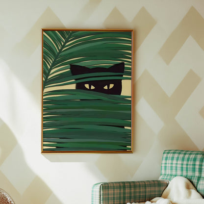 Cat Palm Leaves