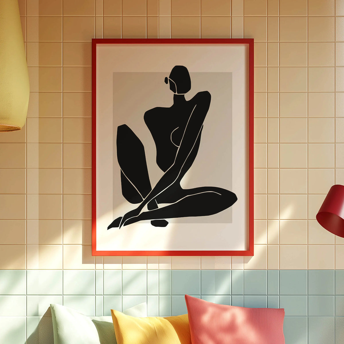 Abstract Matisse Line