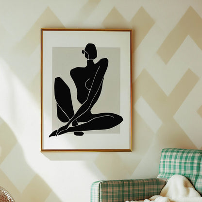 Abstract Matisse Line