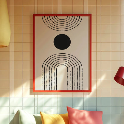 Abstract Matisse Line