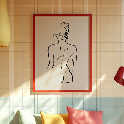 Abstract Matisse Line