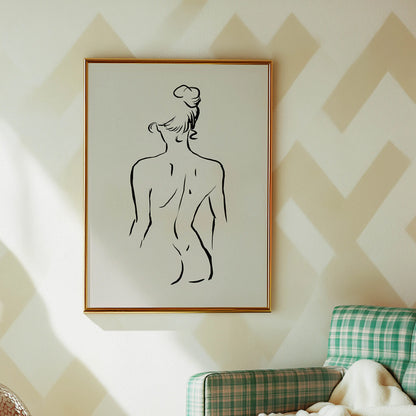 Abstract Matisse Line