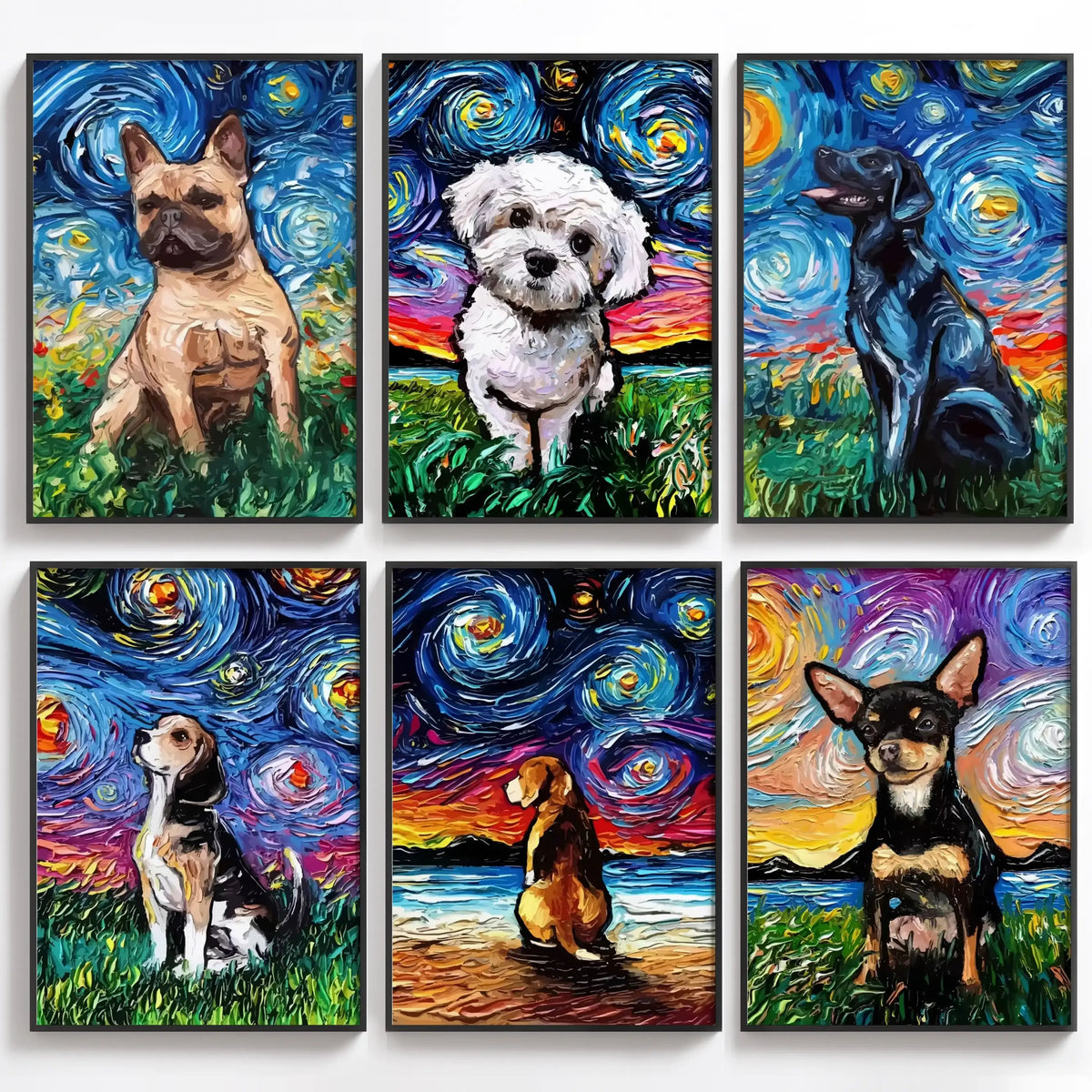 Starry Night Puppy