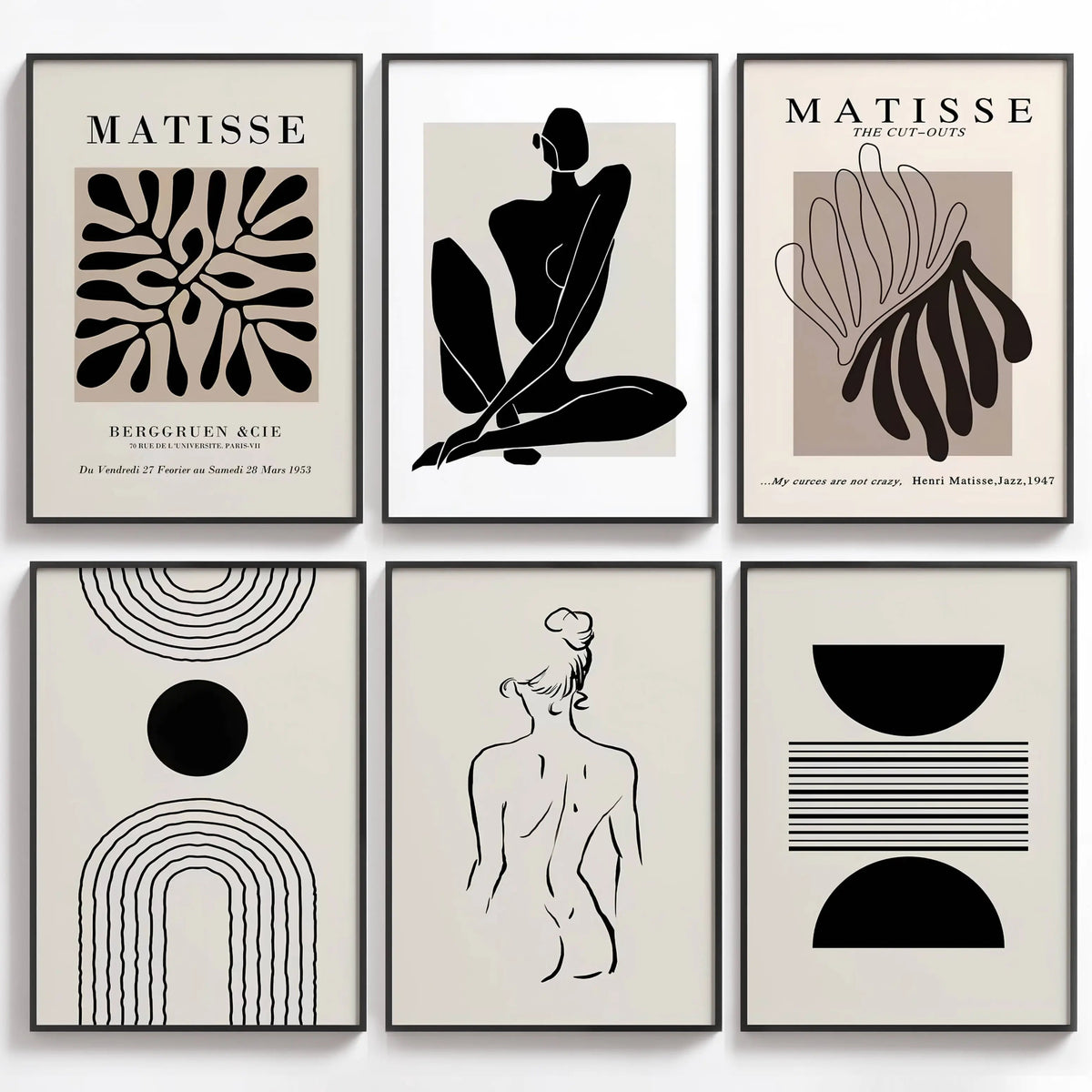 Abstract Matisse Line