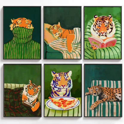 Funny Retro Animal