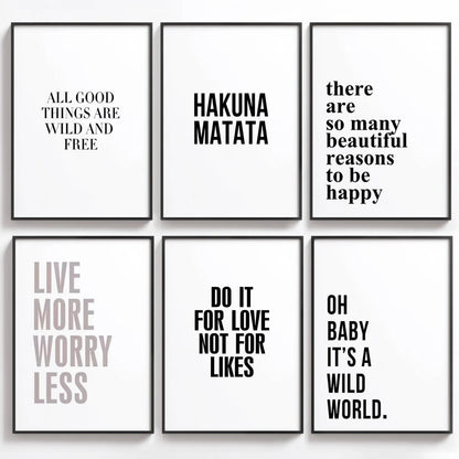 Minimalist Nordic Motivation