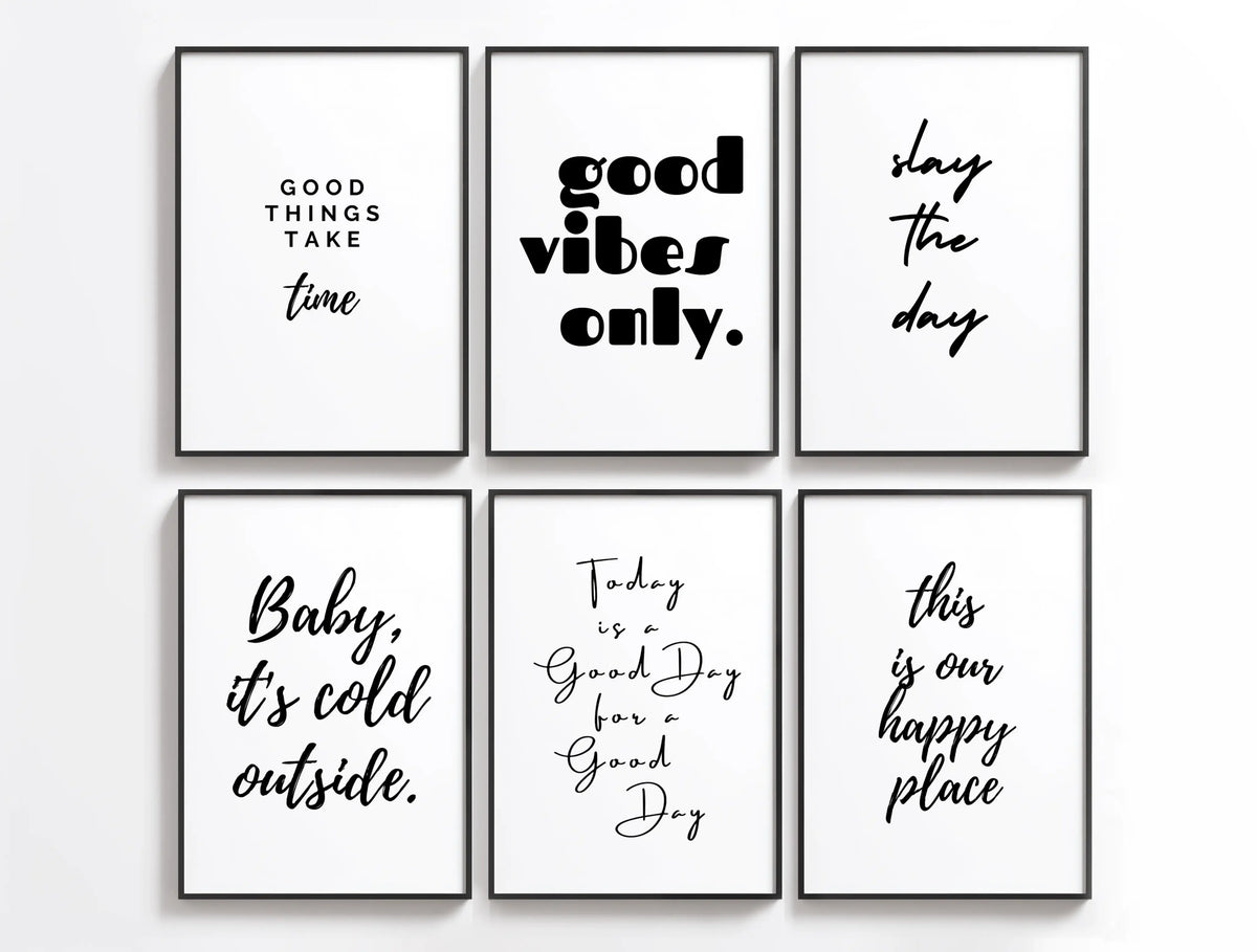 Black & White Funny Quote