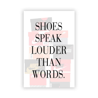 Sneaker Box Wall Art Poster