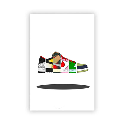 Sneaker Box Wall Art Poster