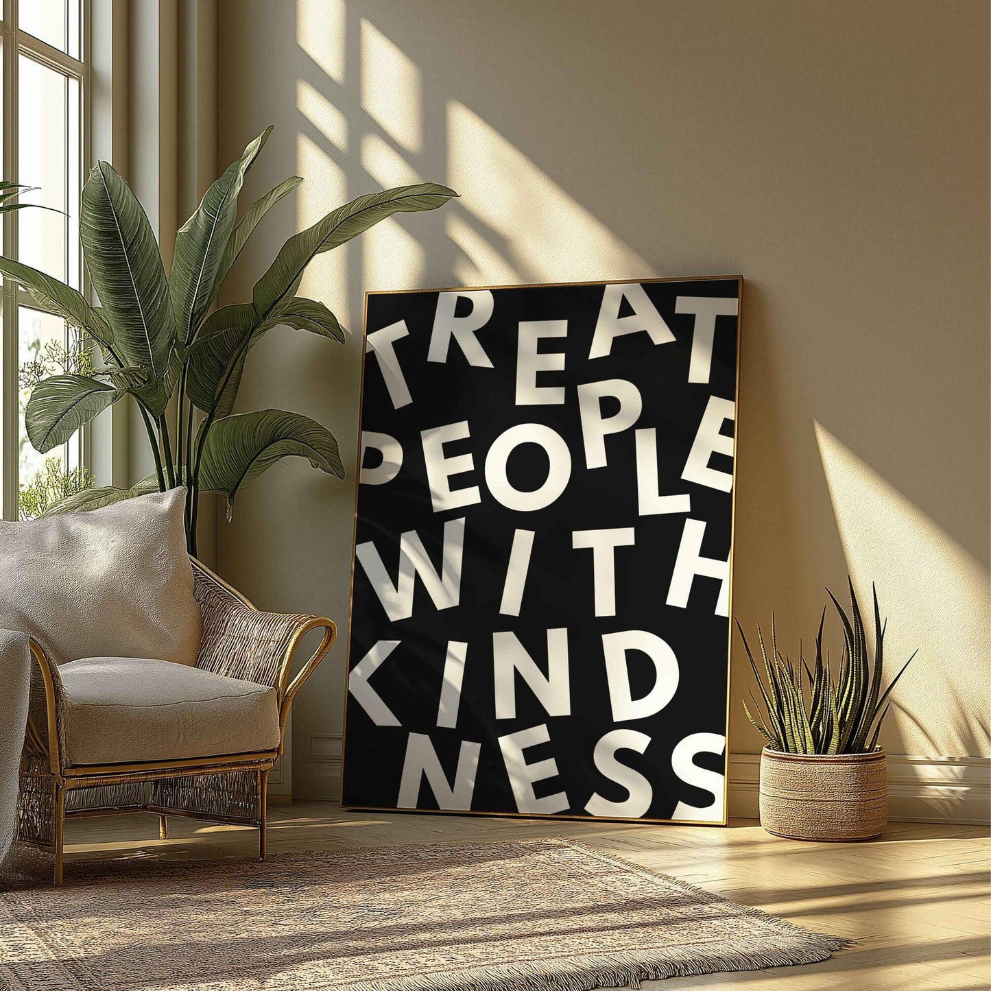 Treat people with kindness